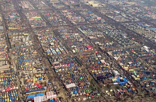 ମହାକାଶରୁ କିପରି ଦେଖାଯାଉଛି କୁମ୍ଭ ମେଳା ? ଇସ୍ରୋ ଜାରି କଲା ଉପଗ୍ରହ ଚିତ୍ର