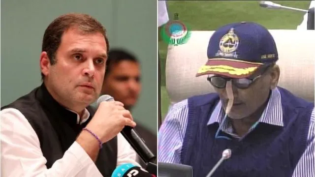 ପାରିକର-ରାହୁଲ ପତ୍ରଯୁଦ୍ଧ : ଅତି ତଳକୁ ଖସିଛନ୍ତି ରାହୁଲ: ପାରିକର