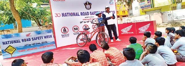 ହୋଣ୍ଡାର ସଡ଼କ ସୁରକ୍ଷା ସଚେତନତା ସପ୍ତାହ ପାଳନ