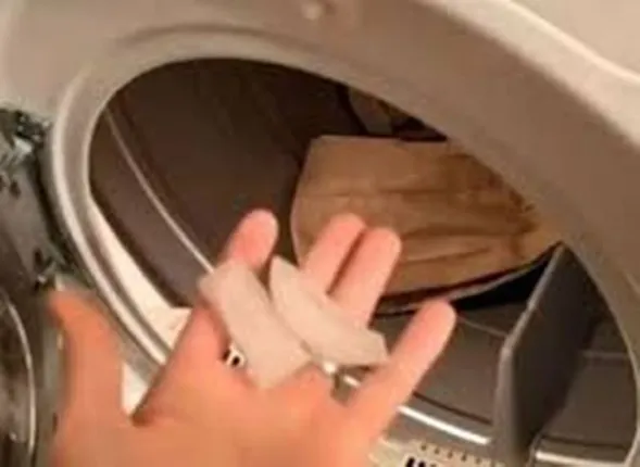 ସଫା କରିବା ପରେ ଶୁଖାଇବା ପାଇଁ ଓ୍ଵାସିଂ ମେସିନ୍‌ରେ ଓଦା କପଡ଼ା ସହ ୩ ଖଣ୍ଡ ବରଫ ପକାଉଥିଲେ ମହିଳା, ପଡ଼ୋଶୀ କାରଣ ପଚାରିବା ପରେ ମିଳିଲା ଏଭଳି ଉତ୍ତର