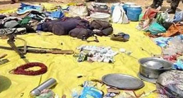 ନକ୍ସଲ କ୍ୟାମ୍ପରୁ ବିପୁଳ ସାମଗ୍ରୀ ଜବତ