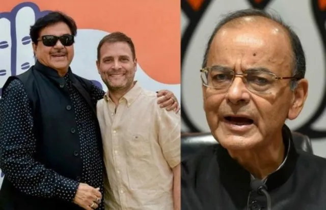 ଶତ୍ରୁଘ୍ନ ସିହ୍ନା କଂଗ୍ରେସରେ ମିଶିବା ପରେ ଅରୁଣ ଜେଟ୍‌ଲୀଙ୍କ କଟାକ୍ଷ, କହିଲେ; ଧନ୍ୟବାଦ୍‌ କଂଗ୍ରେସ, ଆମ ମୁଣ୍ଡବିନ୍ଧା ଏବେ ତୁମ ପାଖରେ