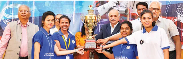 ଜାତୀୟ ୱେଲ୍‌ଡିଂ ଇଂଜିନିୟରିଂ ପ୍ରତିଯୋଗିତା: ସିଭି ରମଣ ଛାତ୍ରୀଙ୍କ କୃତିତ୍ବ