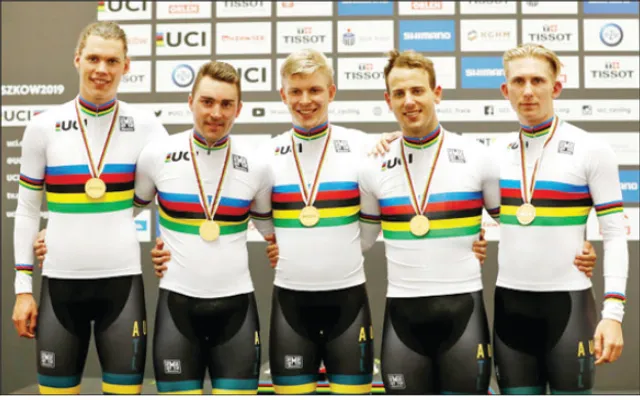 ଅଷ୍ଟ୍ରେଲୀୟ ସାଇକେଲ ଚାଳକଙ୍କ ବିଶ୍ବ କୀର୍ତିମାନ