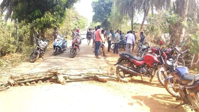 କାମାକ୍ଷାନଗର: ଦନ୍ତାହାତୀ ହାବୁଡ଼ରେ ପଡ଼ି ଜଣେ ମୃତ; ଭାଲୁମୁଣ୍ଡା-ସାନ୍ଦା ରାସ୍ତା ଅବରୋଧ