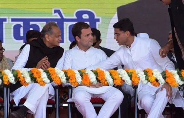 ପୁଅକୁ ଲୋକସଭା ଟିକେଟ୍‌ ଦେବାକୁ ରାଜସ୍ଥାନର ମୁଖ୍ୟମନ୍ତ୍ରୀ ଅଶୋକ ଗେହଲଟ୍‌ଙ୍କ ଲବି, ବାଟ ଓଗାଳୁଛନ୍ତି ଉପ ମୁଖ୍ୟମନ୍ତ୍ରୀ ସଚିନ ପାଇଲଟ୍‌