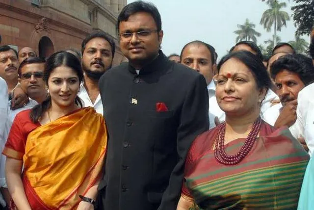 ନେପଥ୍ୟ ରାଜନୀତିରେ ଯୋଗ ଦେଲେ କାର୍ତି ଚିଦାମ୍ବରମ୍‌ଙ୍କ ପତ୍ନୀ