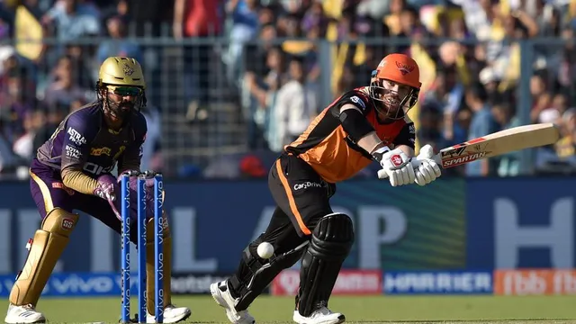 ଆଇପିଏଲ୍‌ ୧୨: ଡାଭିଡ ଓ୍ଵାର୍ଣ୍ଣରଙ୍କ ଅର୍ଦ୍ଧଶତକ, କୋଲକାତାକୁ ୧୮୨ ରନ୍‌ ଟାର୍ଗେଟ ଦେଲା ହାଇଦ୍ରାବାଦ୍‌