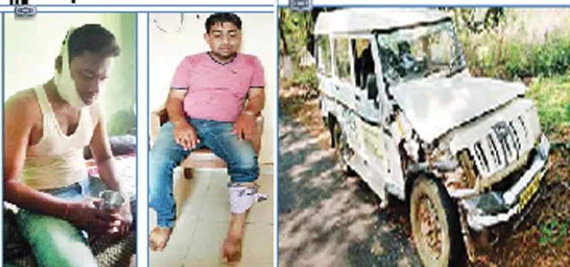 ଆର୍‌ବିଏସ୍‌କେ ଗାଡ଼ି ଦୁର୍ଘଟଣାଗ୍ରସ୍ତ, ବର୍ତ୍ତିଲେ କର୍ମଚାରୀ :ବିନା କାଗଜପତ୍ରରେ ଜିଲ୍ଲା ସ୍ବାସ୍ଥ୍ୟ ବିଭାଗରେ ଚାଲିଛି ଏକାଧିକ ଗାଡ଼ି