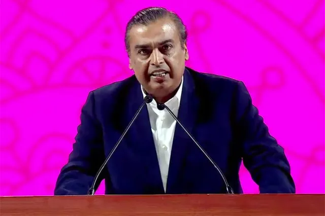 ଭାରତକୁ 'ଟୁ-ଜି' ମୁକ୍ତ କରିବାକୁ ମୁକେଶ ଅମ୍ବାନିଙ୍କ ଆହ୍ଵାନ