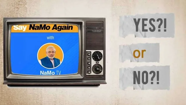 ‘ନମୋ ଟିଭି’କୁ ନେଇ ନିର୍ବାଚନ କମିସନଙ୍କ ନିର୍ଦ୍ଦେଶ: ସିଧା ପ୍ରସାରଣକୁ ହଁ, ପୂର୍ବ-ପ୍ରସ୍ତୁତି କାର୍ଯ୍ୟକ୍ରମକୁ ନାଁ