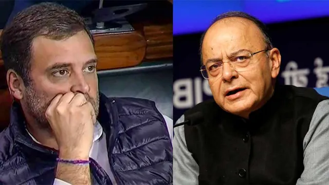 ରାହୁଲ ଗାନ୍ଧିଙ୍କୁ କାଟାକ୍ଷ କଲେ ଅରୁଣ ଜେଟଲୀ, ଏମ୍‌ଏ ନ କରି ମିଳିଯାଇଛି ଏମ୍‌ଫିଲ୍‌ ଡିଗ୍ରି