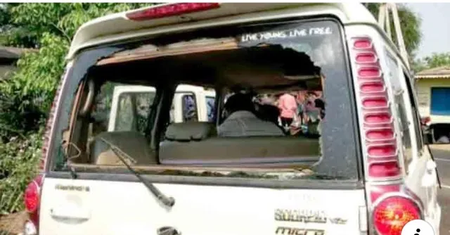 ନିର୍ବାଚନୀ ହିଂସା : ମହୀଧରଙ୍କ ପ୍ରଚାର ଗାଡ଼ିକୁ ଭାଙ୍ଗିଲେ ବିରୋଧୀ!