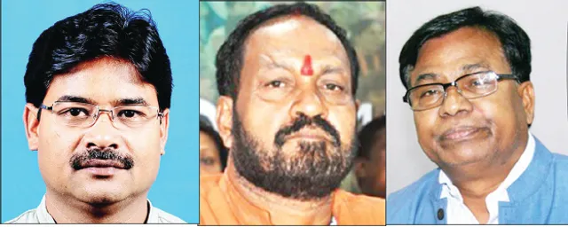 ହେଭିୱେଟ୍‌ ‌ଲଢ଼େଇ: କଳାହାଣ୍ଡି ଲୋକସଭା ଆସନରେ ବସନ୍ତ, ପୁଷ୍ପେନ୍ଦ୍ର, ଭକ୍ତଚରଣ