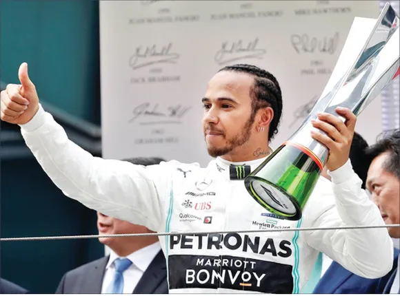 ଫର୍ମୁଲା ୱାନ୍‌ @ ୧୦୦୦, ହାମିଲଟନ୍‌ଙ୍କୁ ୭୫ତମ ବିଜୟ