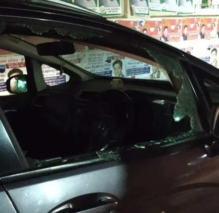 ବିଜେଡି କର୍ମୀଙ୍କ ଗାଡ଼ି ଭାଙ୍ଗିଦେଲେ