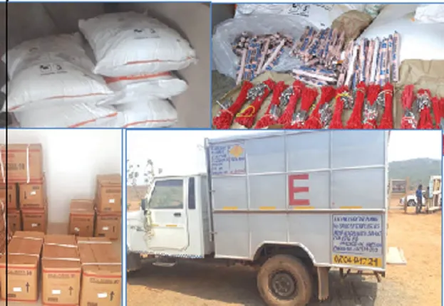 ବିସ୍ଫୋରକ ସହ ବାଇକ୍‌, ବଲେରୋ ଜବତ:୩ ଗିରଫ