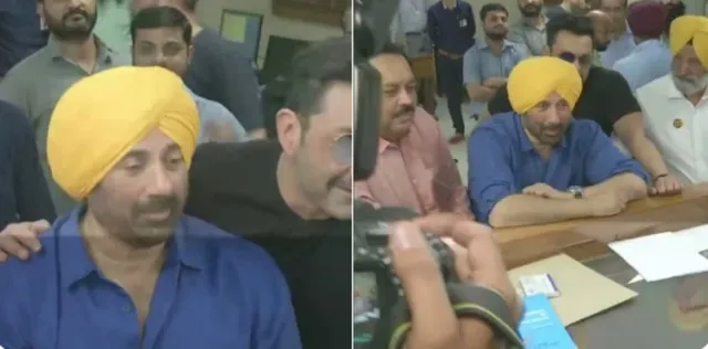 ଗୁରୁଦାସପୁରରୁ ନାମାଙ୍କନ ପତ୍ର ଦାଖଲ କଲେ ଅଭିନେତା ସନ୍ନି ଦେଓଲ