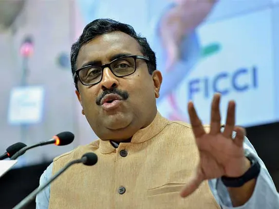 ପାକିସ୍ତାନର ପ୍ରଧାନମନ୍ତ୍ରୀ ଇମ୍ରାନ୍‌ ଖାନ୍‌ଙ୍କୁ କଡ଼ା ଜବାବ୍‌ ଦେଲେ ବିଜେପିର ସାଧାରଣ ସଂପାଦକ ରାମ ମାଧବ