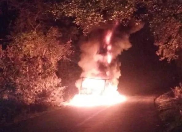 ମୟୂରଭଂଜ: ମଧ୍ୟରାତ୍ରିରେ ଜଳିଗଲା କ୍ୟାମିକାଲ ପାଉଡର ବୋଝେଇ ଟ୍ରକ୍‌