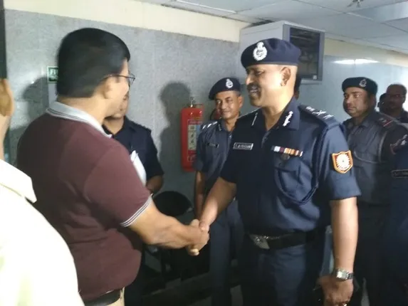 ମୁଖ୍ୟ ସଚିବଙ୍କୁ ଭେଟିଲେ ଏନ୍‌ଡିଆର୍‌ଏଫ୍ ଡିଜି