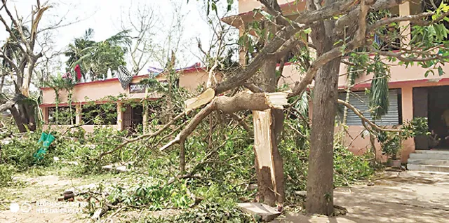 ବାଲିଅନ୍ତାରେ ଅଢ଼େଇ କୋଟି ଟଙ୍କାର, ସ୍କୁଲ୍‌ ସମ୍ପତ୍ତି ନଷ୍ଟ