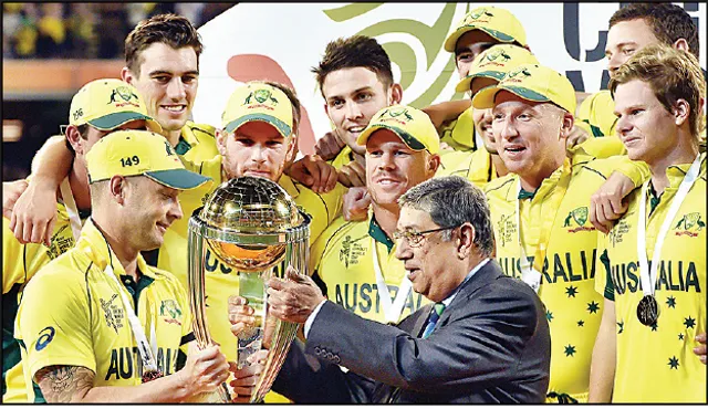 ୨୦୧୫, ଅଷ୍ଟ୍ରେଲିଆକୁ ପଞ୍ଚମ ମୁକୁଟ