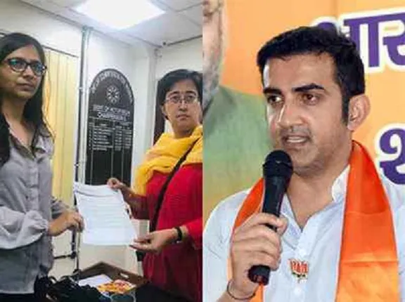 ମହିଳା କମିସନଙ୍କ ନିକଟରେ ଲିଖିତ ଅଭିଯୋଗ କରିଲେ ଆପ୍ ପ୍ରାର୍ଥୀ ଅତିଶୀ,ବିଜେପି ପ୍ରାର୍ଥୀ ଗୌତମ ଗମ୍ଭୀରଙ୍କ ସମର୍ଥନରେ ବାହାରିଲେ କ୍ରିକେଟର ହରଭଜନ ସିଂହ