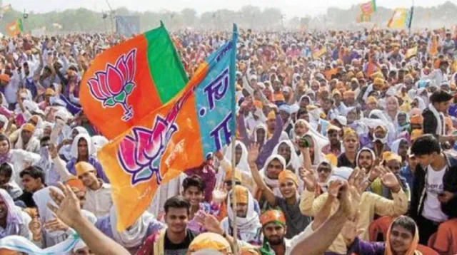 ଏକଜିଟ୍‌ ପୋଲରେ ବିଜେପିର ବାଜିମାତ