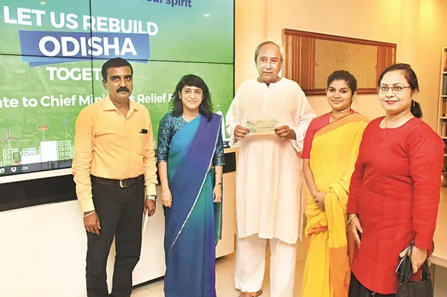 ମୁଖ୍ୟମନ୍ତ୍ରୀଙ୍କ ରିଲିଫ୍ ପାଣ୍ଠିକୁ ‘ସମ୍ବାଦ ଗ୍ରୁପ୍’ ଦେଲା ୫୦ ଲକ୍ଷ ଟଙ୍କା