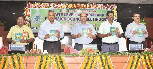 ରାଜ୍ୟସ୍ତରୀୟ ଗବେଷଣା ଓ ସମ୍ପ୍ରସାରଣ ପରିଷଦ ବୈଠକ, ୪୩ ହଜାର କୃଷକଙ୍କୁ ତାଲିମ୍ ମିଳିଛି