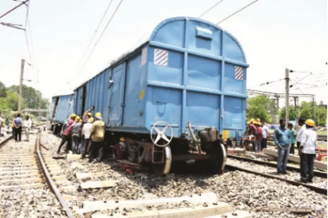 ମାଲବାହୀ ଟ୍ରେନ ଲାଇନଚ୍ୟୁତ