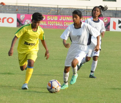 ଜାତୀୟ ବାଳିକା ଫୁଟବଲ୍‌:ଝାଡ଼ଖଣ୍ଡ ୨୦-୦ରେ ଜିତିଲା