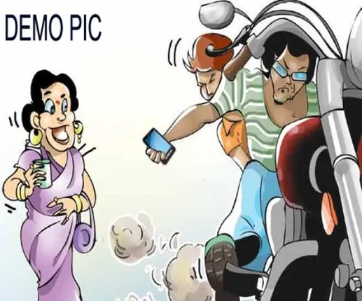 ମହିଳାଙ୍କ ମୋବାଇଲ ଲୁଟ୍‌