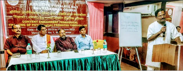 କେନ୍ଦ୍ରୀୟ ବିଦ୍ୟାଳୟ ସଂଗଠନ ପକ୍ଷରୁ ଶିକ୍ଷକ ତାଲିମ ଶିବିର