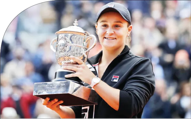 ବାର୍ଟି ନୂଆ ଫ୍ରେଞ୍ଚ୍‌ ଓପନ୍‌ ବିଜୟିନୀ