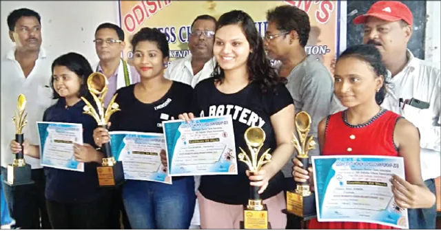 ରାଜ୍ୟ ମହିଳା ଚେସ୍‌: ସ୍ମାରକୀ ବିଜେତା