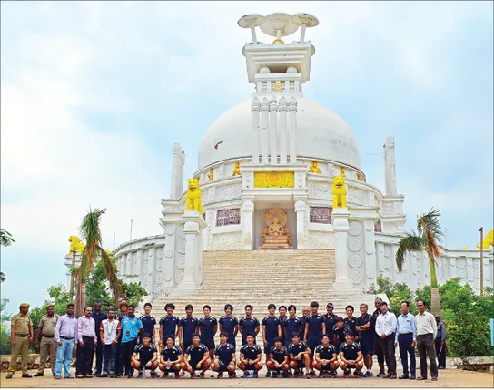 ଧଉଳି ବୁଲିଲେ ଜାପାନ୍‌ ହକି ଦଳ