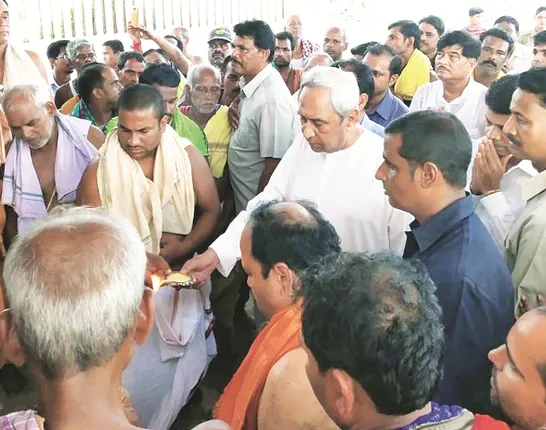 ଶ୍ରୀବଳଦେବଜିଉଙ୍କୁ ଦର୍ଶନ କଲେ ମୁଖ୍ୟମନ୍ତ୍ରୀ, ମନ୍ଦିର ଉନ୍ନତିକରଣ ପାଇଁ ୨ କୋଟି ଅନୁଦାନ