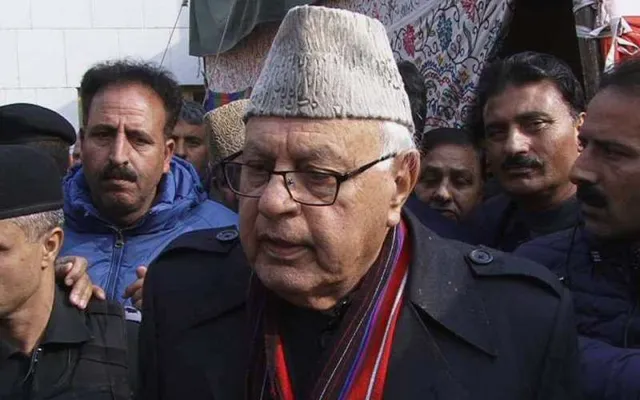 ଫାରୁକ୍‌ଙ୍କ ବିରୋଧରେ ଲାଗିଲା ପିଏସ୍‌ଏ; ବାପାଙ୍କ ଆଇନ ଜାଲରେ ପଡ଼ିଲେ ପୁଅ