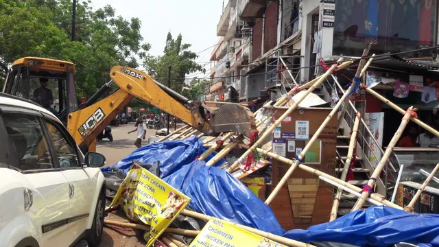 ସହିଦ ନଗର ଅଞ୍ଚଳରେ ଜବରଦଖଲ ଉଚ୍ଛେଦ