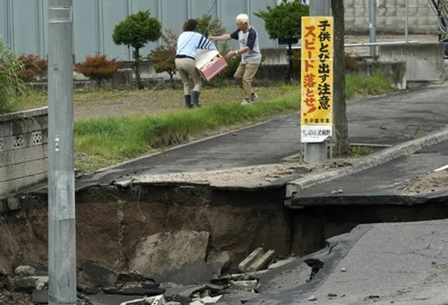 ଜାପାନରେ ଭୂମିକମ୍ପ ଯୋଗୁଁ ୨୭ ଆହତ, ହୋଇପାରେ ବଡ଼ ଧରଣର ଭୁସ୍ଖଳନ
