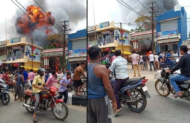 ମାଲକାନଗିରି: ପୌର ପରିଷଦ ଗୋଦାମ ଗୃହରେ ଅଗ୍ନିକାଣ୍ଡ, ୮ଟି ବାଇକ ପୋଡି ପାଉଁଶ