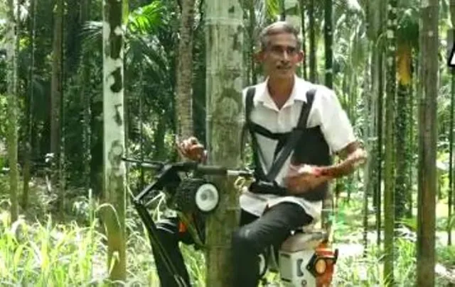 ଗଛରେ ଚଢ଼ୁଥିବା ବାଇକ ନିର୍ମାଣ କଲେ ଚାଷୀ, ତୋଳିହେବ ଗୁଆ,ନଡ଼ିଆ