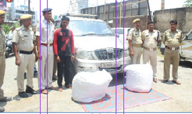 କୋରାପୁଟରୁ ଛତିଶଗଡ଼, ଭାୟା ଝାରସୁଗୁଡ଼ା:ରେଙ୍ଗାଲିରେ ୧ କୁଇଣ୍ଟାଲ ଗଞ୍ଜେଇ, ଗାଡ଼ି ଜବତ