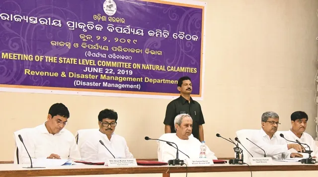 ରାଜ୍ୟସ୍ତରୀୟ ବିପର୍ଯ୍ୟୟ କମିଟି ବୈଠକ : ବନ୍ୟା ଓ ମରୁଡ଼ି ପାଇଁ ପ୍ରସ୍ତୁତ ରୁହ - ମୁଖ୍ୟମନ୍ତ୍ରୀ