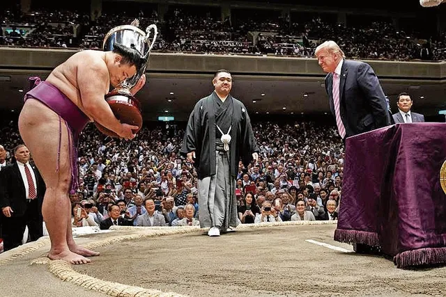 ଟ୍ରମ୍ପଙ୍କ ସୁମୋ ପ୍ରେମ