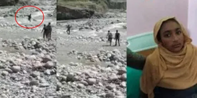 ସେନା ଯବାନ ଦେଖାଇଲେ ବାହାଦୁରୀ, ନଦୀକୁ ଡେଇଁ ଏପରି ବଞ୍ଚାଇଲେ ଭାସି ଯାଉଥିବା ଯୁବତୀଙ୍କ ଜୀବନ