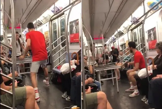 ମେଟ୍ରୋ ମଧ୍ୟରେ ଯୁବକ ଯୁବତୀ କଲେ ଏପରି କାମ, ବହୁଳ ମାତ୍ରାରେ ଭାଇରାଲ ହେଉଛି ଭଡିଓ