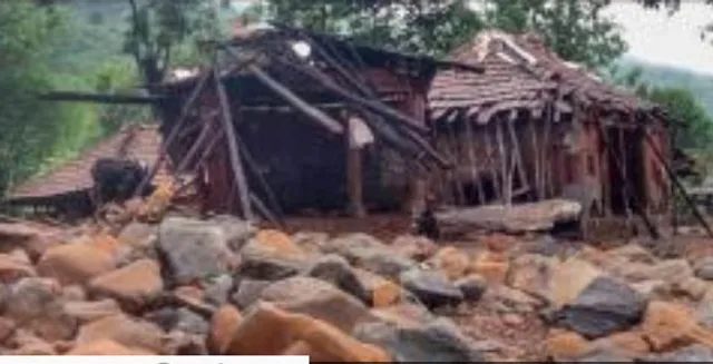 ମହାରାଷ୍ଟ୍ର ଡ୍ୟାମ୍‌ ଭୁଶୁଡ଼ିବା ମାମଲା,ମନ୍ତ୍ରୀଙ୍କ ଘରକୁ କଙ୍କଡ଼ା ଫୋପାଡ଼ିଲେ